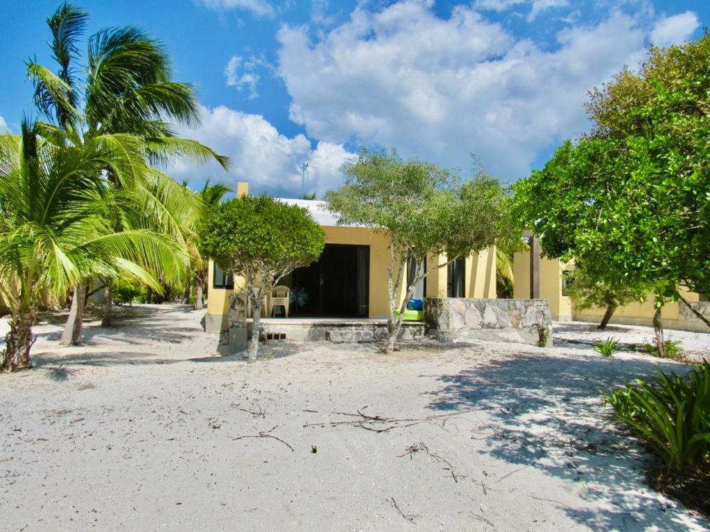 Two Bedroom Beachfront Villa Celestun Esterno foto