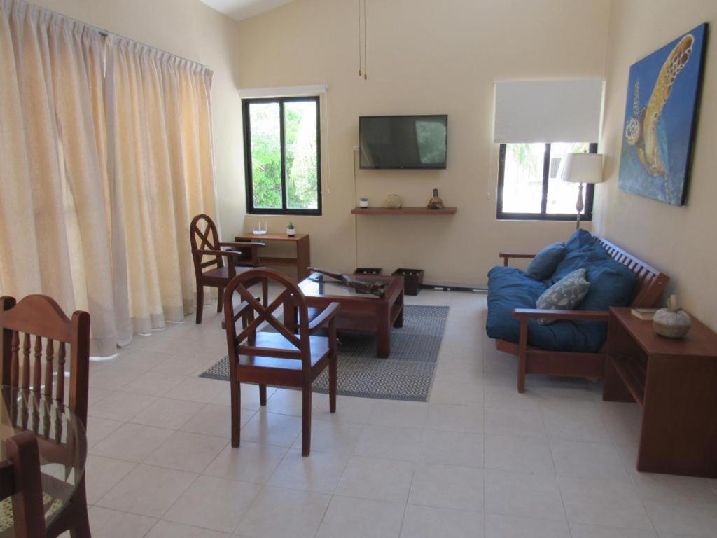 Two Bedroom Beachfront Villa Celestun Esterno foto
